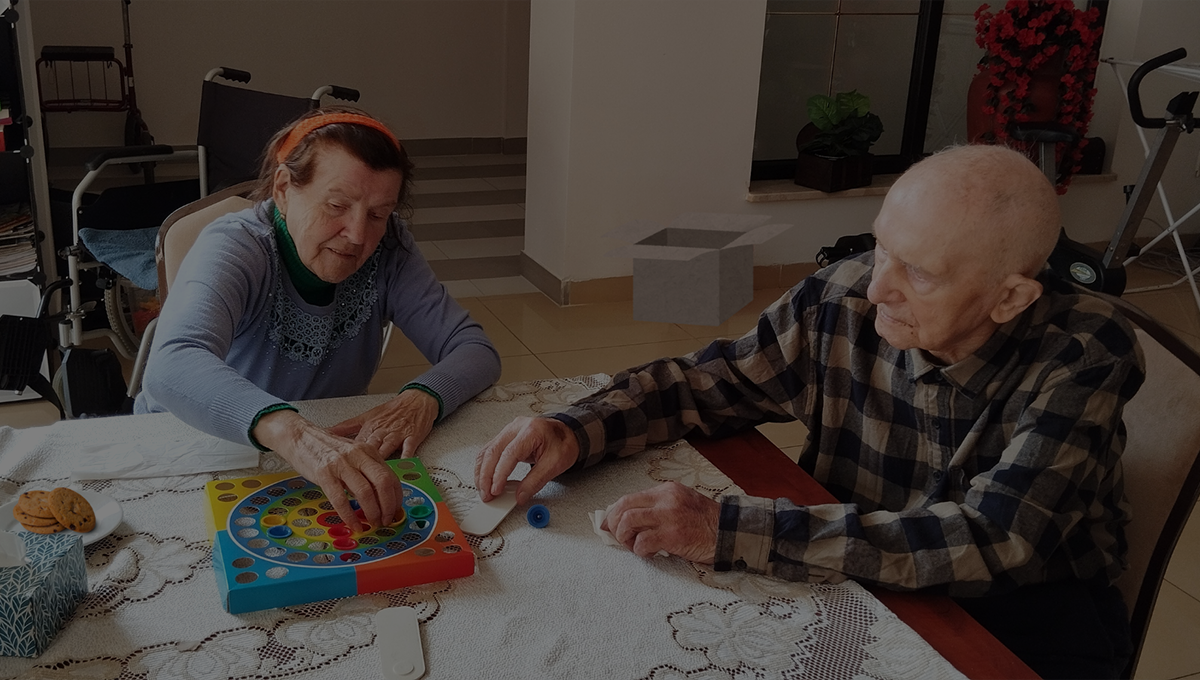 Seniorzy w domu "Niezapominajka"